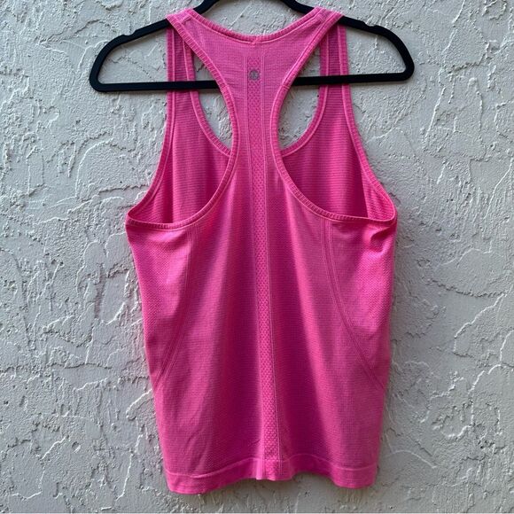 LULULEMON Tank Women 10 Run Swiftly Tech Pink Athletic Gym Casual - Picture 4 of 8